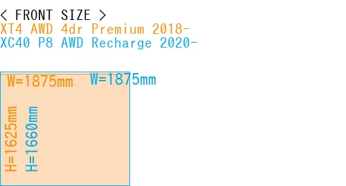 #XT4 AWD 4dr Premium 2018- + XC40 P8 AWD Recharge 2020-